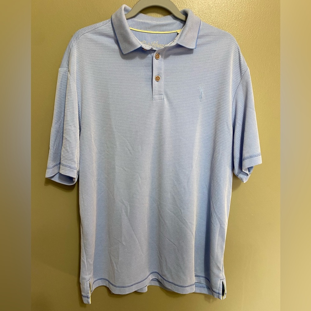 Blue Caribbean Polo, Size L‎